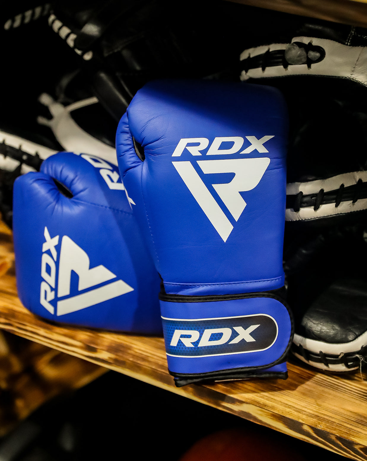 Boxing Gloves Blue